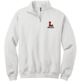 Lawrenceville Hockey NuBlend 1/4-Zip Cadet Collar Sweatshirt