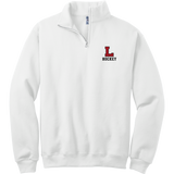 Lawrenceville Hockey NuBlend 1/4-Zip Cadet Collar Sweatshirt