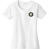 Upland Hockey Ladies PosiCharge Tri-Blend Wicking Scoop Neck Raglan Tee